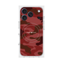 プレミアムスクエアケース with MagSafe［ Camouflage - Red ］