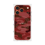 プレミアムスクエアケース with MagSafe［ Camouflage - Red ］