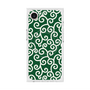 プレミアムスクエアケース with MagSafe［ 唐草模様 - Green ］
