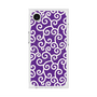 プレミアムスクエアケース with MagSafe［ 唐草模様 - Purple ］