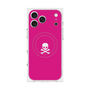 プレミアムスクエアケース with MagSafe［ スカル - Pink ］