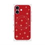 プレミアムスクエアケース with MagSafe［ Glitter - Red ］