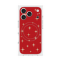 プレミアムスクエアケース with MagSafe［ Glitter - Red ］