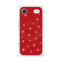 プレミアムスクエアケース with MagSafe［ Glitter - Red ］