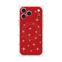 プレミアムスクエアケース with MagSafe［ Glitter - Red ］