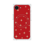 プレミアムスクエアケース with MagSafe［ Glitter - Red ］