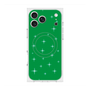 プレミアムスクエアケース with MagSafe［ Glitter - Green ］