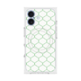 プレミアムスクエアケース with MagSafe［ Moroccan1 -Green ］