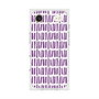 プレミアムスクエアケース with MagSafe［ Nordic - Purple ］