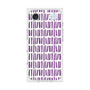 プレミアムスクエアケース with MagSafe［ Nordic - Purple ］