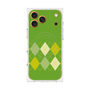 プレミアムスクエアケース with MagSafe［ Nordic Argyle - Green ］