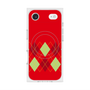 プレミアムスクエアケース with MagSafe［ Nordic Argyle - Red ］