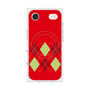 プレミアムスクエアケース with MagSafe［ Nordic Argyle - Red ］