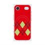 プレミアムスクエアケース with MagSafe［ Nordic Argyle - Red ］