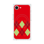 プレミアムスクエアケース with MagSafe［ Nordic Argyle - Red ］