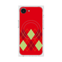 プレミアムスクエアケース with MagSafe［ Nordic Argyle - Red ］