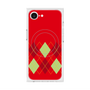 プレミアムスクエアケース with MagSafe［ Nordic Argyle - Red ］