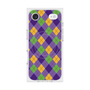 プレミアムスクエアケース with MagSafe［ Argyle - Purple ］
