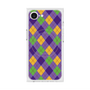 プレミアムスクエアケース with MagSafe［ Argyle - Purple ］