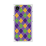 プレミアムスクエアケース with MagSafe［ Argyle - Purple ］