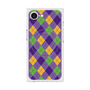 プレミアムスクエアケース with MagSafe［ Argyle - Purple ］