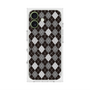 プレミアムスクエアケース with MagSafe［ Argyle - Black ］