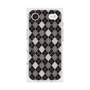 プレミアムスクエアケース with MagSafe［ Argyle - Black ］