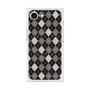 プレミアムスクエアケース with MagSafe［ Argyle - Black ］