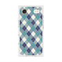 プレミアムスクエアケース with MagSafe［ Argyle - Blue ］