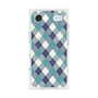プレミアムスクエアケース with MagSafe［ Argyle - Blue ］