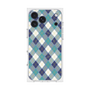 プレミアムスクエアケース with MagSafe［ Argyle - Blue ］