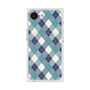 プレミアムスクエアケース with MagSafe［ Argyle - Blue ］