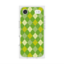 プレミアムスクエアケース with MagSafe［ Argyle - Green ］