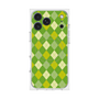 プレミアムスクエアケース with MagSafe［ Argyle - Green ］