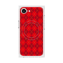 プレミアムスクエアケース with MagSafe［ Argyle - Red ］