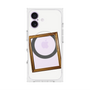 プレミアムスクエアケース with MagSafe［ Photo Frame - White ］