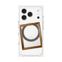 プレミアムスクエアケース with MagSafe［ Photo Frame - White ］