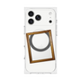 プレミアムスクエアケース with MagSafe［ Photo Frame - White ］