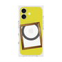 プレミアムスクエアケース with MagSafe［ Photo Frame - Yellow ］