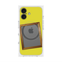 プレミアムスクエアケース with MagSafe［ Photo Frame - Yellow ］