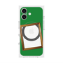 プレミアムスクエアケース with MagSafe［ Photo Frame - Green ］