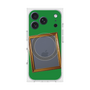 プレミアムスクエアケース with MagSafe［ Photo Frame - Green ］