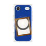 プレミアムスクエアケース with MagSafe［ Photo Frame - Blue ］