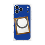 プレミアムスクエアケース with MagSafe［ Photo Frame - Blue ］