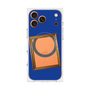 プレミアムスクエアケース with MagSafe［ Photo Frame - Blue ］