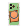 プレミアムスクエアケース with MagSafe［ Photo Frame - Light Green ］