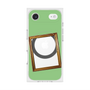 プレミアムスクエアケース with MagSafe［ Photo Frame - Light Green ］