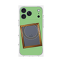 プレミアムスクエアケース with MagSafe［ Photo Frame - Light Green ］