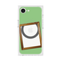 プレミアムスクエアケース with MagSafe［ Photo Frame - Light Green ］