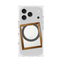 プレミアムスクエアケース with MagSafe［ Photo Frame - Light Gray ］